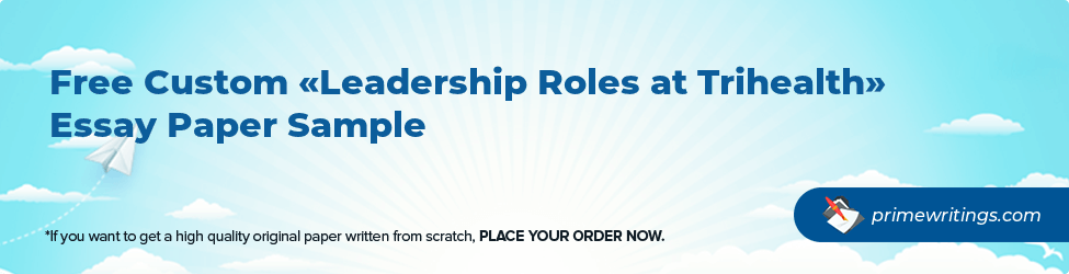Leadership Roles at Trihealth