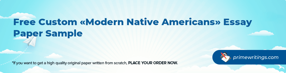 Modern Native Americans