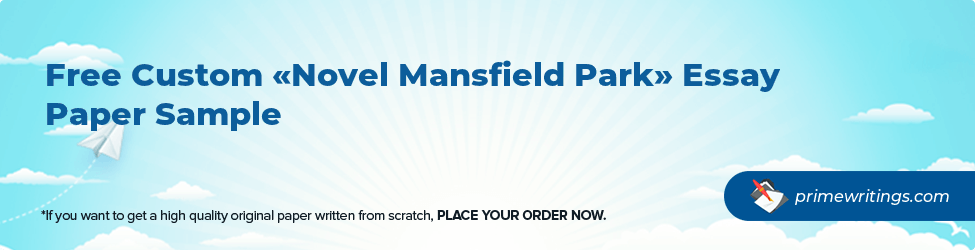 Novel Mansfield Park