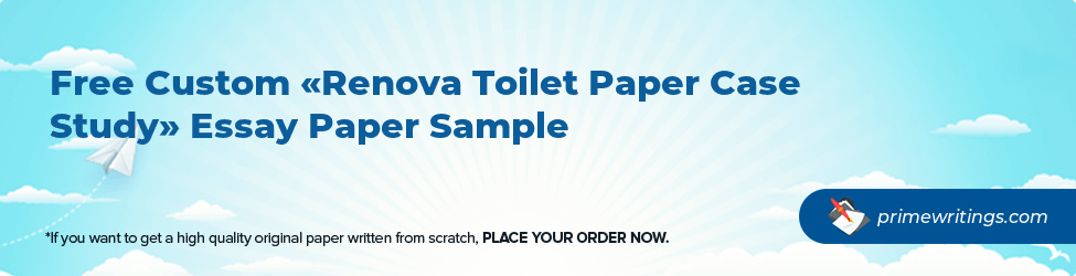 Renova Toilet Paper Case Study