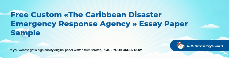 The Caribbean Disaster Emergency Response Agency 