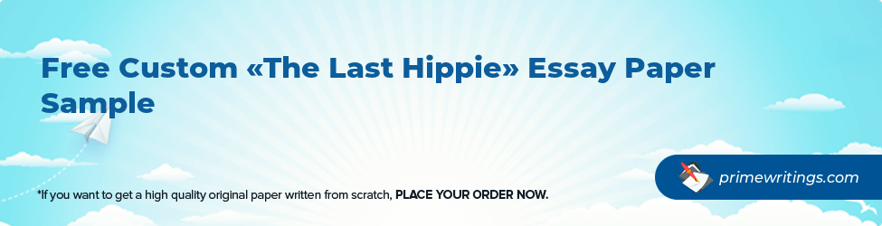 The Last Hippie