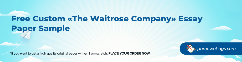 The Waitrose Company