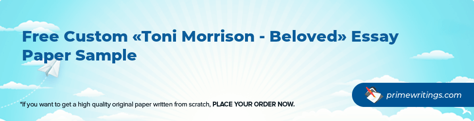 Toni Morrison - Beloved
